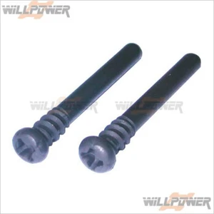 JAMMIN HongNor Z10 Parts 3x25 Screw Pins (Black) #E-20A (RC-WillPower) - Picture 1 of 1