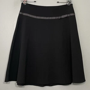 Vintage Joe Benbasset Size 11 Black Swing Skirt Romantic Gothic Pin up Girlhood - Picture 1 of 8