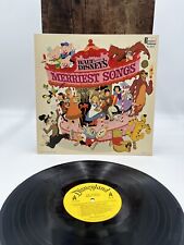 Various - Walt Disney's Merriest Songs LP (1968) Disneyland - DL-3510.