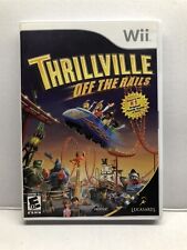 Thrillville Off the Rails - Nintendo Wii - Complete w/ Manual - Clean & Tested