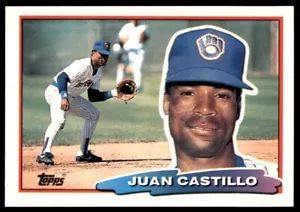 1988 Topps Big #117 Juan Castillo - Picture 1 of 2