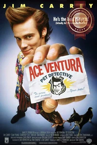ACE VENTURA PET DETECTIVE 1994 90s MOVIE ORIGINAL CINEMA PRINT PREMIUM POSTER - Picture 1 of 6