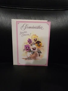 NOS VINTAGE MARIAN HEATH GRANDMOTHER YOU'RE SPECIAL EASTER GREETING CARD - Bild 1 von 2