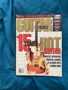 Guitar World May 1995. 15th Anniversary Issue Wear In Edge If Front N Bac - Picture 1 of 9