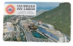 Cartera de Bolsillo Calendario Vintage 1973 Coors Beer 100 Años Golden Colorado Brewery - Imagen 1 de 2