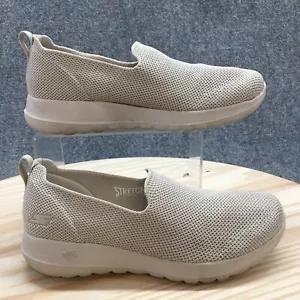 Skechers Shoes Womens 7 Ultra Flex Sporty Slip Ons Sneakers 124187 Taupe Mesh - Picture 1 of 16
