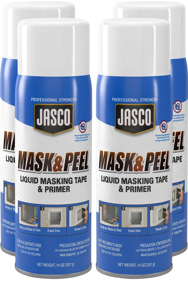 JASCO Aerosol Mask & Peel 14 oz. Alternative to Painter’s Tape