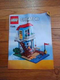 LEGO CREATOR: Seaside House (7346) INSTRUCTION MANUAL ONLY
