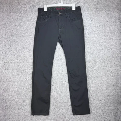 Pantalones chinos Robert Graham 5 bolsillos bronceador Yates 31x29 gris cemento para hombre Foto 1 de 4