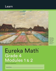 Eureka Math, Learn Grade 4 Modules 1 & 2, C. 2018 Paperback Great Minds New - Picture 1 of 2