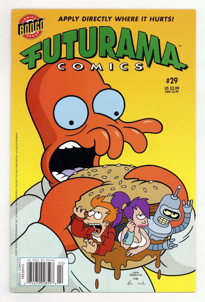 Futurama Comics #29 FN 6.0 2007 - Image 1 of 1