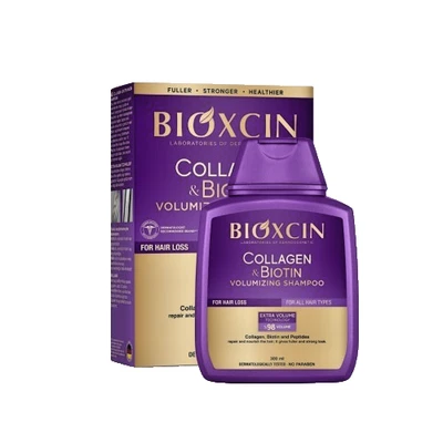 Volumizing Bioxcin Collagen & Biotin Repairing Anti hair loss Shampoo 300ml