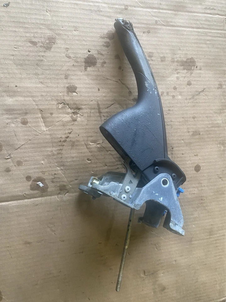 1997-04 Porsche Boxster 986 Emergencia Estacionamiento Freno Manija Palanca Cuero OEM Foto 1 de 4