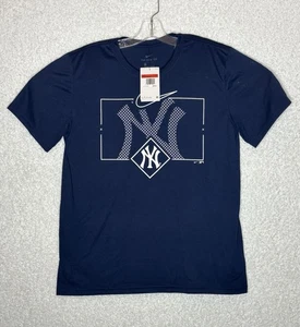 Nike Mens MLB New York Yankees Diamond View Legend Dri-Fit T-Shirt Size Large - Picture 1 of 4