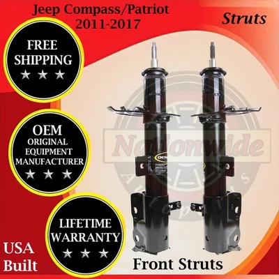 Puntal delantero Monroe genuino OEM para Jeep Compass/Patriot 2011-2017 garantía de por vida Foto 1 de 4