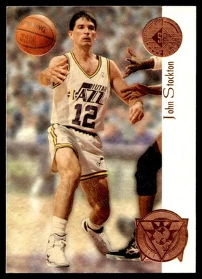 Campeonato SP 1994-95 John Stockton #P10 Playoff Heroes Utah Jazz Foto 1 de 2