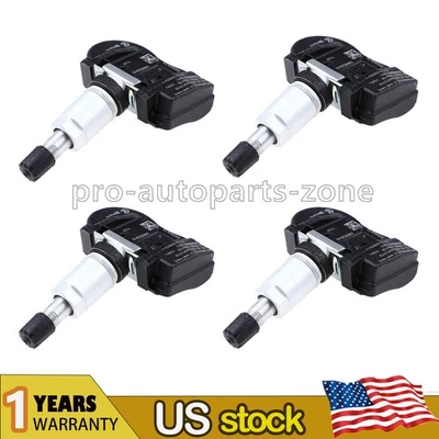 4x Sensor de presión de neumáticos TPMS para Hyundai Accent Sonata Kia Forte Optima Sorento Foto 1 de 4