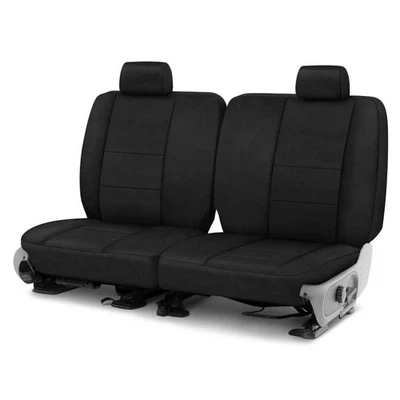 For Toyota Sequoia 05-07 Coverking Suede 3rd Row Black Custom Seat Covers — 第 1/4 张图片