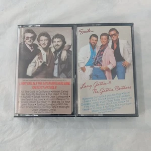 Lot Of 2 Larry Gatlin & The Gatlin Brothers Band Cassette Tapes - Picture 1 of 5