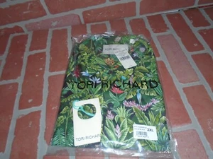 TORI RICHARD " HENRI'S HAWAII EDITION"SHORT SLEEVE BUTTON SHIRT 2XL-NWT - Picture 1 of 2