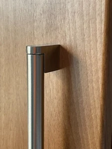 500mm Boss Bar Kitchen/Bedroom Cupboard Door Handle - Brushed Stainless Steel - Picture 1 of 6