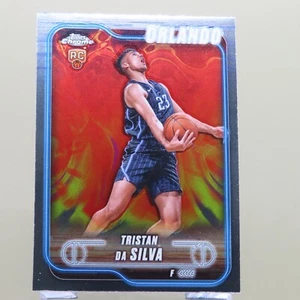 Tristan Da Silva RC 2025 Topps Chrome Basketball #124 Magic - Bild 1 von 2