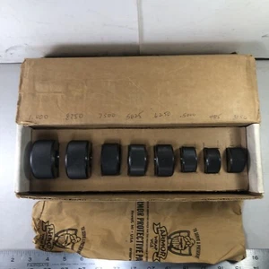 Set of 8 Standard D85 1.0000z - .3750Z Master Rings Bore Gage Gauge Inspection - Picture 1 of 12