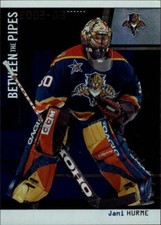 2002-03 Between the Pipes Panthers Hockey Card #10 Jani Hurme