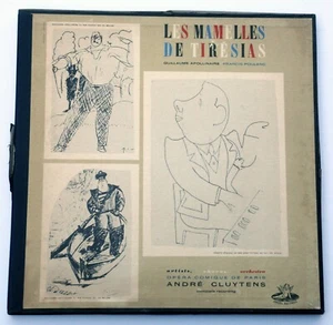 Les Mamelles De Tirésias (VG+/VG) 1954 Vinyl Boxed LP w/ Booklet Angel 35090 - Picture 1 of 8
