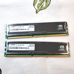 LOT OF TWO Mushkin Silverline 4GB RAM DDR3 *8GB TOTAL* 997002 - Picture 1 of 10