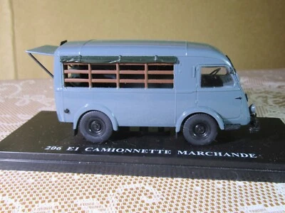 211Z IXO 48 China Renault 206 E1 Camioneta Marchande 1946 Gris 1:43 + Base - Imagen 1 de 4