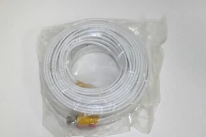 100ft Premade CCTV Security Camera System Siamese Video/Power BNC Cable - Picture 1 of 1