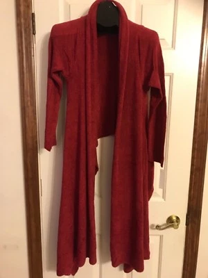 Cárdigan Arándano Suéter Espejo Damas Pequeño/Mediano Top Nuevo Frente Más Largo  Foto 1 de 4