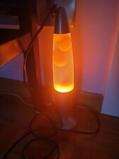 Lava Lamp Lampada 34 Cm Usata arancione