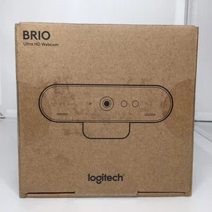 Logitech Brio 4K Pro Webcam V-U0040 Ultra HD Video HDR 960-001105 SEALED - Photo 1/7