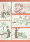 MUTOSCOPE  SPOOF/humorous/COMICAL  COMPLETE MILITARY WWII (32/32) Postcard Set !