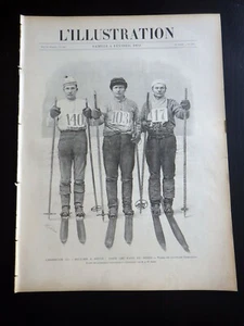 L'ILLUSTRATION Fev. 1893 Soulier à Neige SKI Finland (Nr 2606) Boxing Kangaroo - Picture 1 of 3