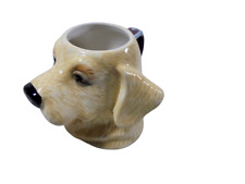 Big Sky Carvers Dog Face Mug 2013 Phyllis Driscoll Coffee Tea Cup Animal Beige