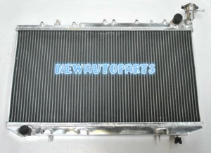 Aluminum Radiator For 1991-1996 NISSAN PRIMERA P10 200SX SR20DE INFINITI G20 2.0 - Picture 1 of 6