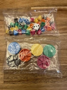 Trivial Pursuit Replacement Die 6 Scoring Pies 36 Scoring Wedges Tokens Movers - Picture 1 of 1
