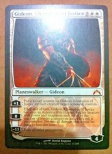 Gideon, Champion of Justice - Gatecrash - Magic: The Gathering MTG