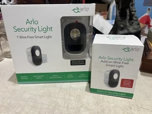 New Arlo ALS1101 Security Light System 1 Wire-Free Smart Light & AL1101-100NAS - Picture 1 of 5