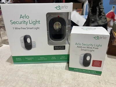 New Arlo ALS1101 Security Light System 1 Wire-Free Smart Light & AL1101-100NAS - Image 1 of 4