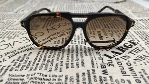 Authentic New Tom Ford Raoul Sunglasses FT0753 Dark Havana Gradient Brown - Picture 1 of 4