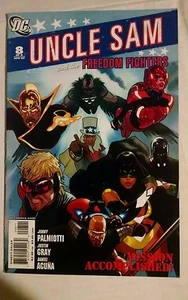 Uncle Sam and the Freedom Fighters #8 (2007,DC)-PHANTOM LADY, COMBINED SHIPPING - Picture 1 of 2