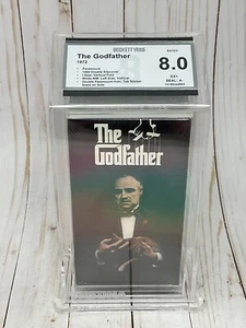 The Godfather (VHS 1990) Paramount Home Video, Beckett Graded (8.0-A-) - Picture 1 of 5