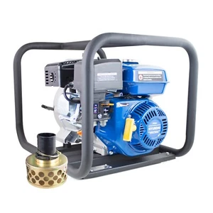 Petrol Trash Water Transfer Pump 3" 80mm 25mtr Lift Pond, Flood Drainage HYT80 - Picture 1 of 17