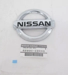 Genuine OEM Nissan 62890-CD000 Front Emblem Logo 2003-2008 350Z 2009-2016 370Z - Picture 1 of 3