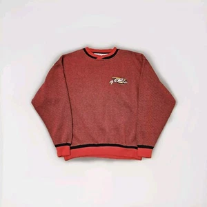 Vintage Boa Resort Oklahoma City Blazers Sweater Pullover Red Medium Rare HTF - Picture 1 of 6