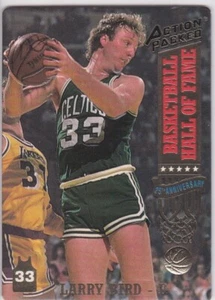 LARRY BIRD #33 Boston Celtics Basketball ACTION PACKED HALL OF FAME CARD - Picture 1 of 2